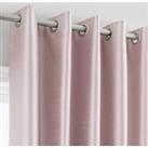 Montana Eyelet Curtains Blush