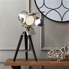 Hereford Tripod Table Lamp Silver