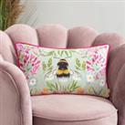 furn. Bee Rectangular Cushion MultiColoured