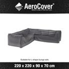 Aerocover Lounge Set L Shape Cover Grey
