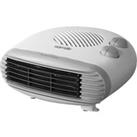 2000W Flat Fan Heater White