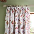 Dorma Modern Ditsy Blackout Pencil Pleat Curtains White