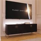 Ava Extra Wide TV Stand for TVs up to 70 Midnight