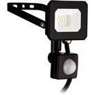 EGLO Risacca-E PIR Sensor Outdoor Flood Light Black