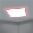 EGLO Rovito-Z Square Flush Ceiling Light White