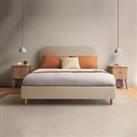 Silentnight Fara Woven Bed Frame Sandstone