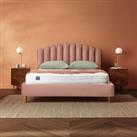 Silentnight Oriana Velvet Bed Frame Pink