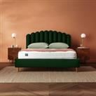 Silentnight Oriana Velvet Bed Frame Green