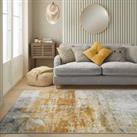 Luxe Washable Rug Gold