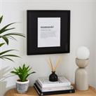 Oversized Black Photo Frame Black