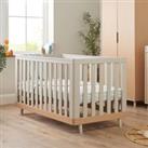 Hygge Cot Bed White Sand