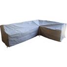 L Shape Heavy Duty Furniture Cover Taupe