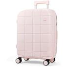 Rock Luggage Pixel Suitcase Pastel Pink