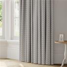 Orla Kiely Linear Stem Made to Measure Curtains Silver