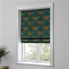 New York Made to Measure Roman Blind New York Teal