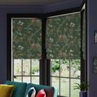 Maximalist Bengal Made to Measure Roman Blind Bengal Olive