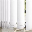 Cleo Made to Measure Vertical Blind White