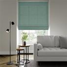 Austen Recycled Polyester Made to Measure Roman Blind Austen Jade