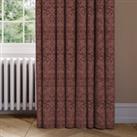 William Morris At Home Strawberry Thief Tonal Made To Measure Curtains Burgundy