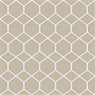 Symmetry Made to Measure Fire Retardant Fabric By The Metre Beige