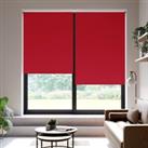Eclipse Blackout Made to Measure Roller Blind Red