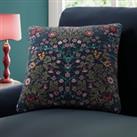 William Morris At Home Blackthorn Made to Order Cushion Cover Navy Blue/Green