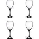 Set of 4 Essentials Wine Glasses Clear