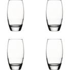 Set of 4 Essentials Highball Glasses Clear