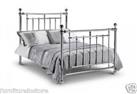 Victoria Empress Metal Bed Frame in Double and King Size with Mattress Options