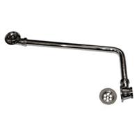 Cooke & Lewis Bath Plug And Chain Metal Black Round Durable Contemporary