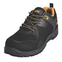 Site Safety Trainers Womens Standard Fit Black Synthetic Shoes Steel Toe Size 6