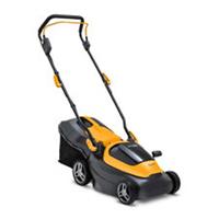 Rotary Lawnmower Cordless Lightweight Hand-Propelled Compact Adjustable Height