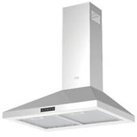 Kitchen Chimney Cooker Hood Extractor Fan Silver Touch Control Steel 598mm