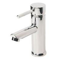 Mono Basin Mixer Tap Bathroom Clicker Waste Chrome Single Lever Contemporary