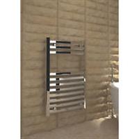 Kudox Towel Rail Radiator Chrome Curved Bathroom Warmer Ladder 304W H80xW50cm