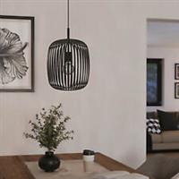 Ceiling Light Black Pendant Indoor IP20 Living Bedroom Contemporary 40W