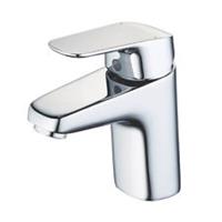 Bathroom Basin Tap Mono Mixer Chrome Single Lever Ceramic Cartridge Contemporary