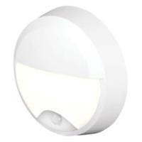 Outdoor LED Bulkhead Light Round Wall Ceiling PIR Sensor White 12.5W 660lm