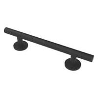 Grab Rail Matt Black Straight Doc M Luxury T-Bar Support Mobility 480mm