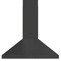 Cooker Hood Kitchen Extractor Fan Chimney Black Touch Control 5 Speeds 59.8cm