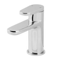 GoodHome Basin Mono Mixer Tap Chrome Bathroom Sink Full Turn Brass 5bar