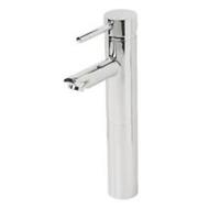 Swirl Bathroom Tap Basin Mono Mixer Single Lever Tall Chrome Deck Mounted Waste