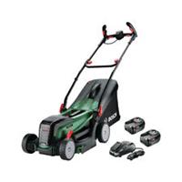 Bosch Rotary Lawnmower 2x18V-37-550 Cordless Full Bag Indicator Adjustable