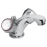 Basin Mono Mixer Pop-Up Waste Chrome-Plated Cross Head Standard Valve Operation