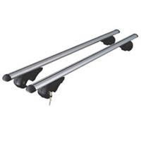 Car Roof Bar Rack Cross Set Universal Aluminium For Raised Roof Rails 1.2m