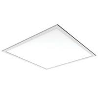 LAP LED Panel Light Edge-Lit White Aluminium Square Neutral White 595mm x 595mm