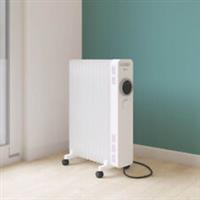 Blyss Oil-Filled Radiator 2500W Electric NY2513-24M Metal White Freestanding