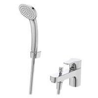 Bath Filler Tap And Shower Mixer Set Hand Held Single Lever Chrome Bathroom