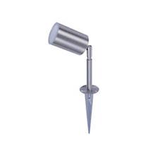 LED Garden Spike Light Silver Warm White 350lm Patio Pathway Outdoor Pack Of 4