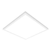 LED Panel Light Ceiling Square White Aluminium Neutral White 3600 lm 600 x 600mm